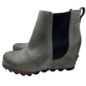 Sorel Lea Wedge Ankle Boots